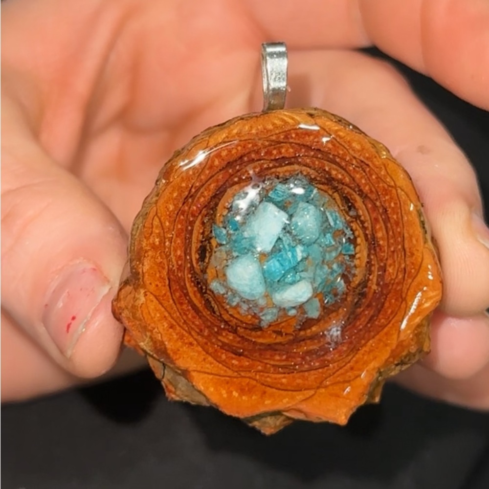 Amazonite Third Eye Pine Cone